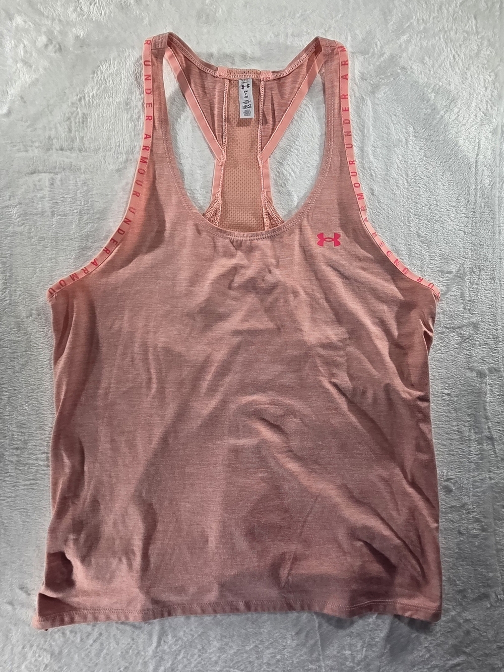 Under Armour Women's Pink Racerback Tank Top - 0121
